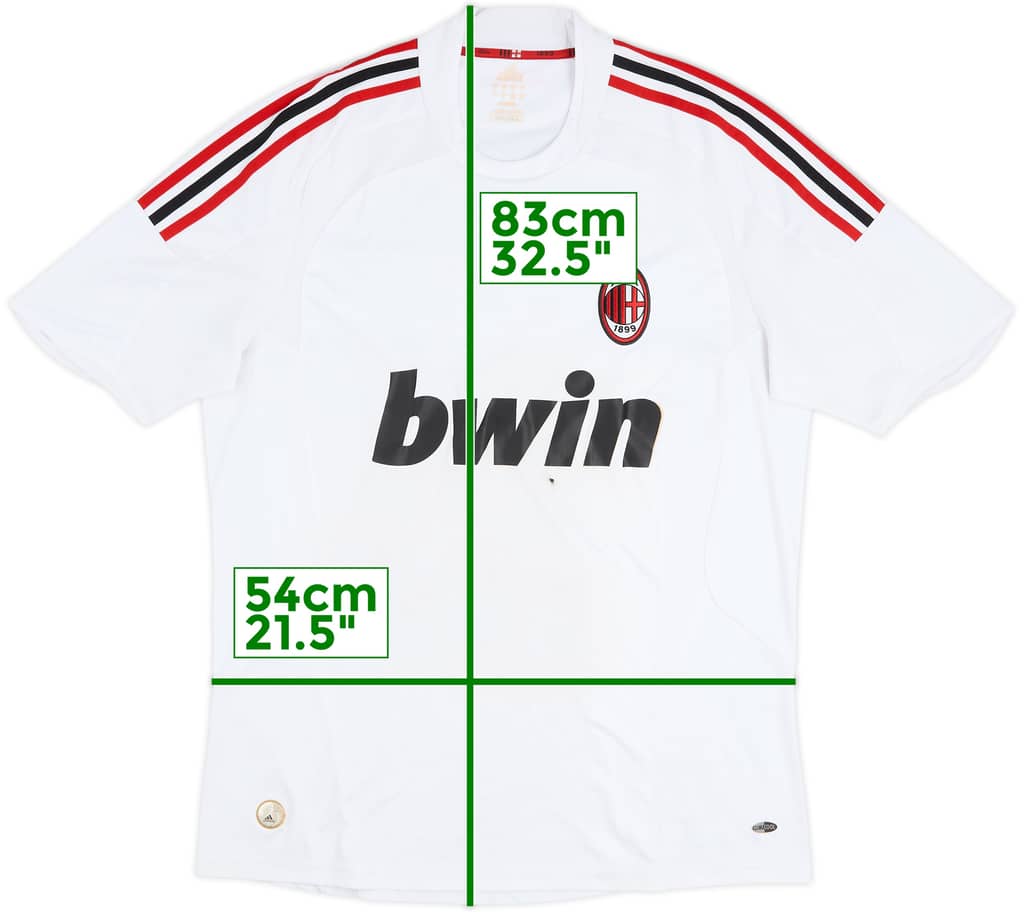 2008-09 AC Milan Away Shirt - 5/10 - (L)