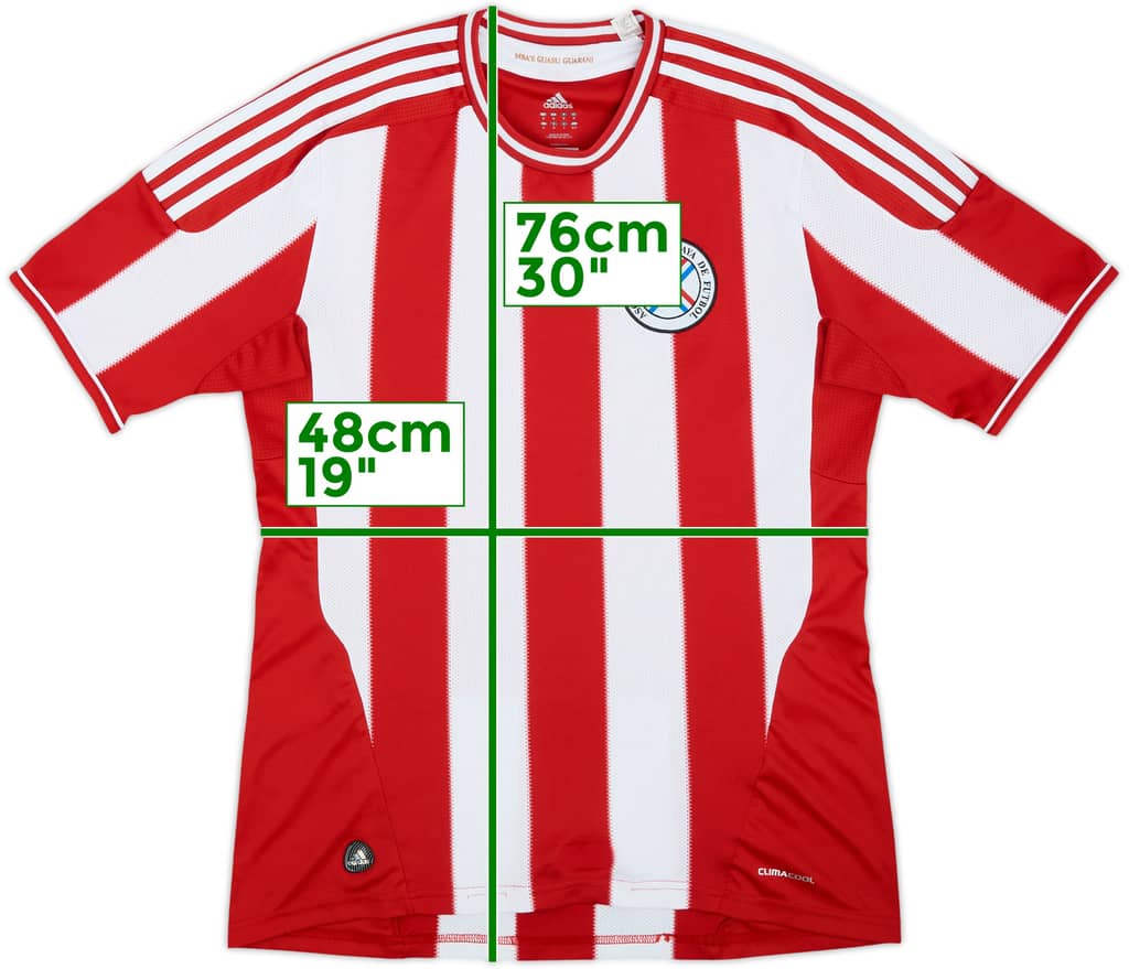 2011-13 Paraguay Home Shirt - 9/10 - (M)