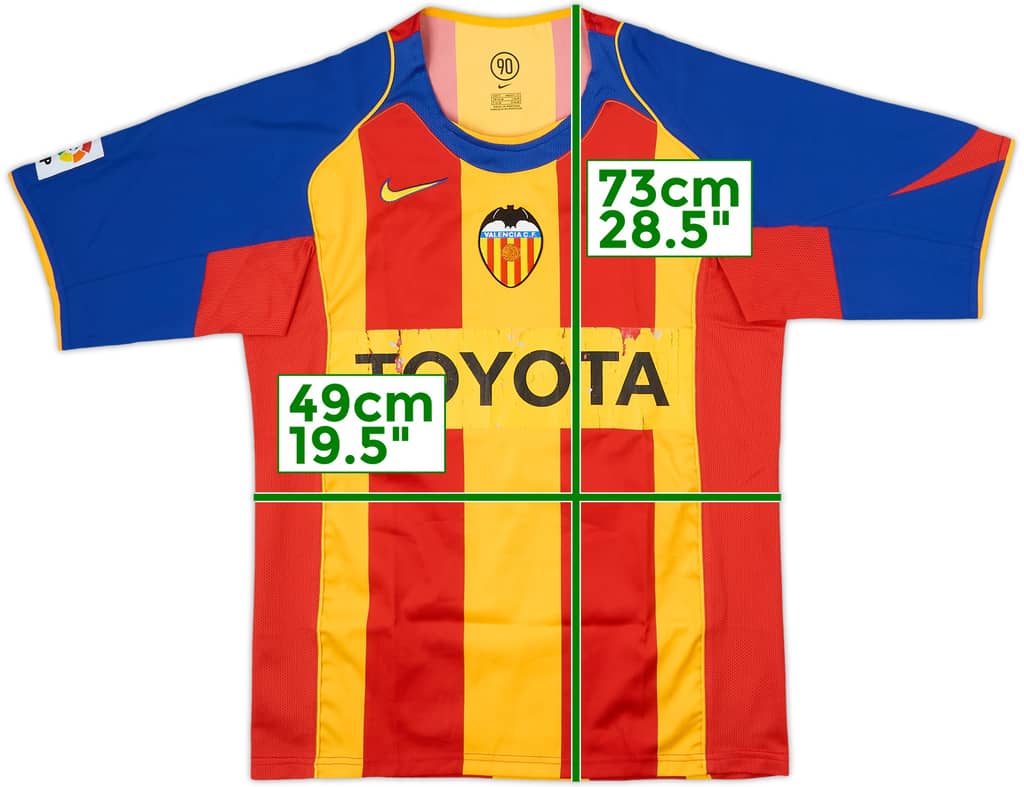 2004-05 Valencia Third Shirt - 5/10 - (S)