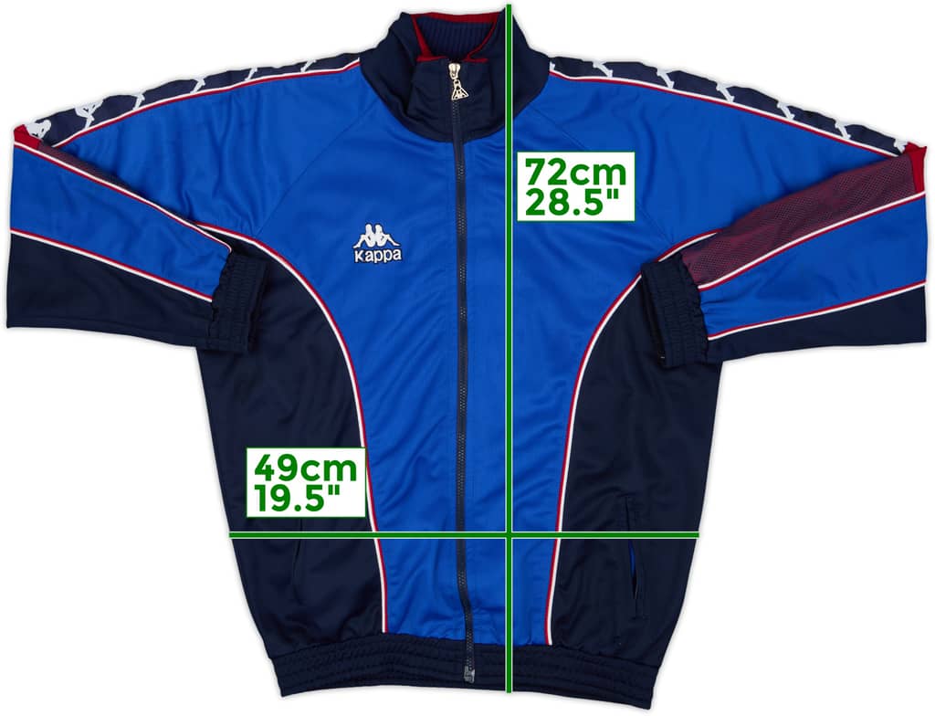 1995-97 Barcelona Kappa Track Jacket - 7/10 - (L)