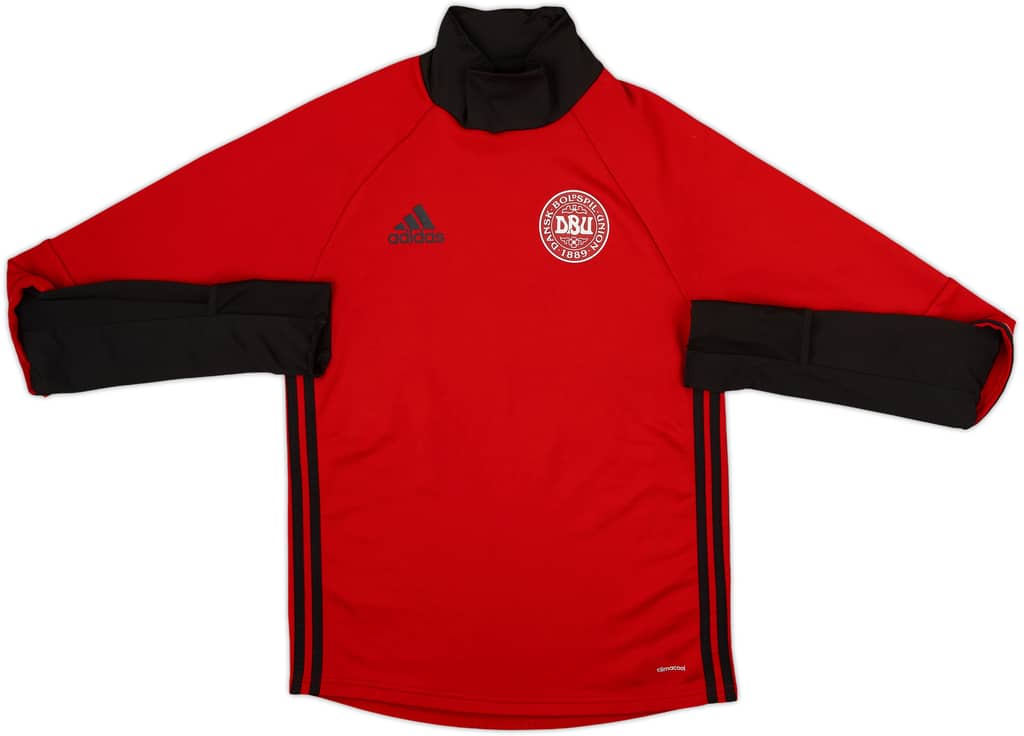 2015-16 Denmark adidas Drill Top - 8/10 - (S)