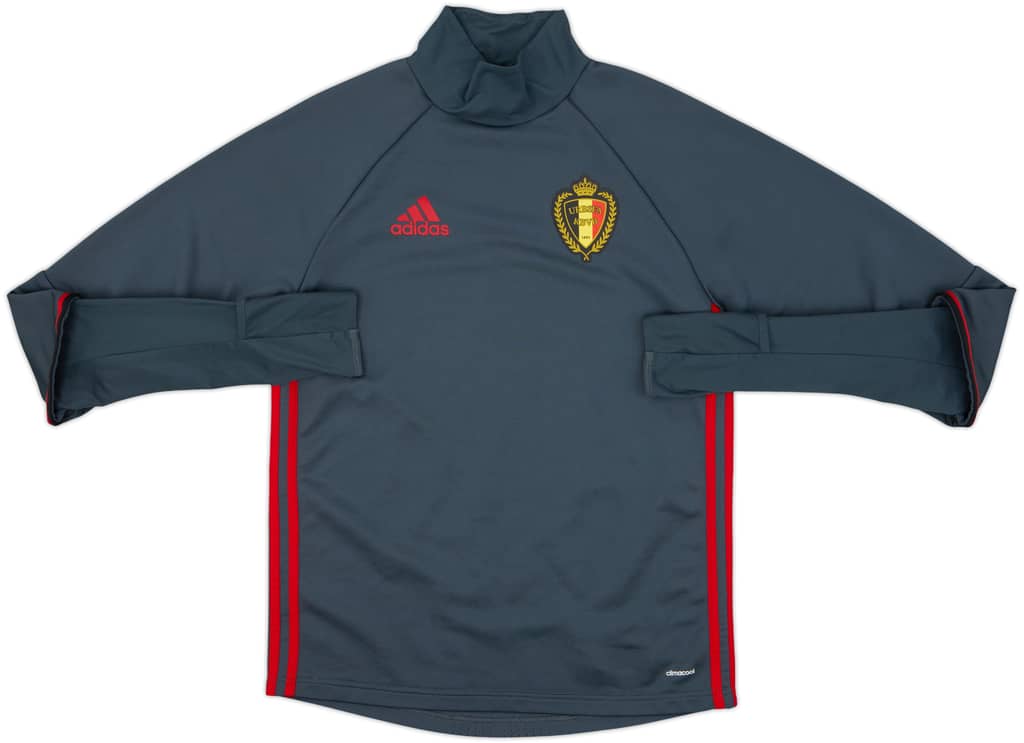 2015-16 Belgium adidas Sweat Top - 8/10 - (S)