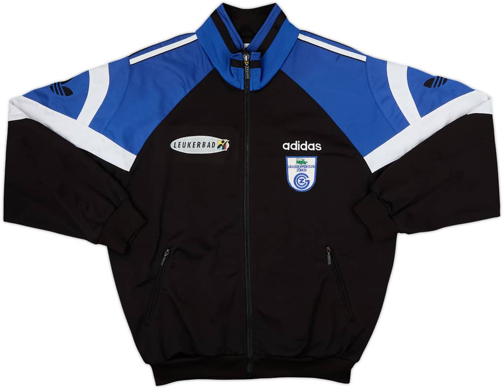 1997-98 Grasshoppers adidas Track Jacket - 8/10 - (M)