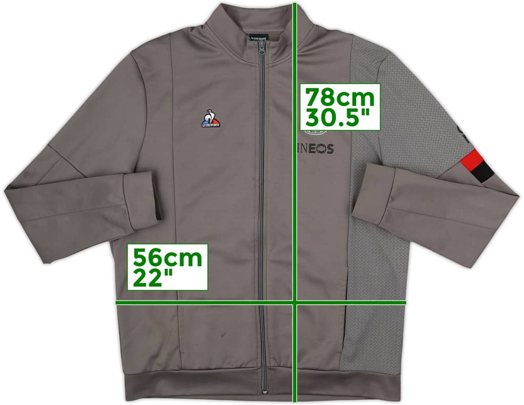 2023-24 Nice Le Coq Sportif Track Jacket - 8/10 - (XL)