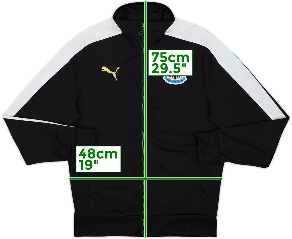 2012-13 Newcastle Puma Track Jacket - 6/10 - (S)