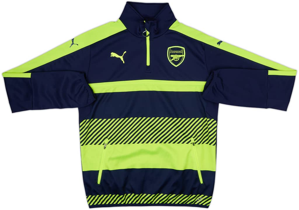 2016-17 Arsenal Puma 1/4 Zip Training Top - 8/10 - (M)