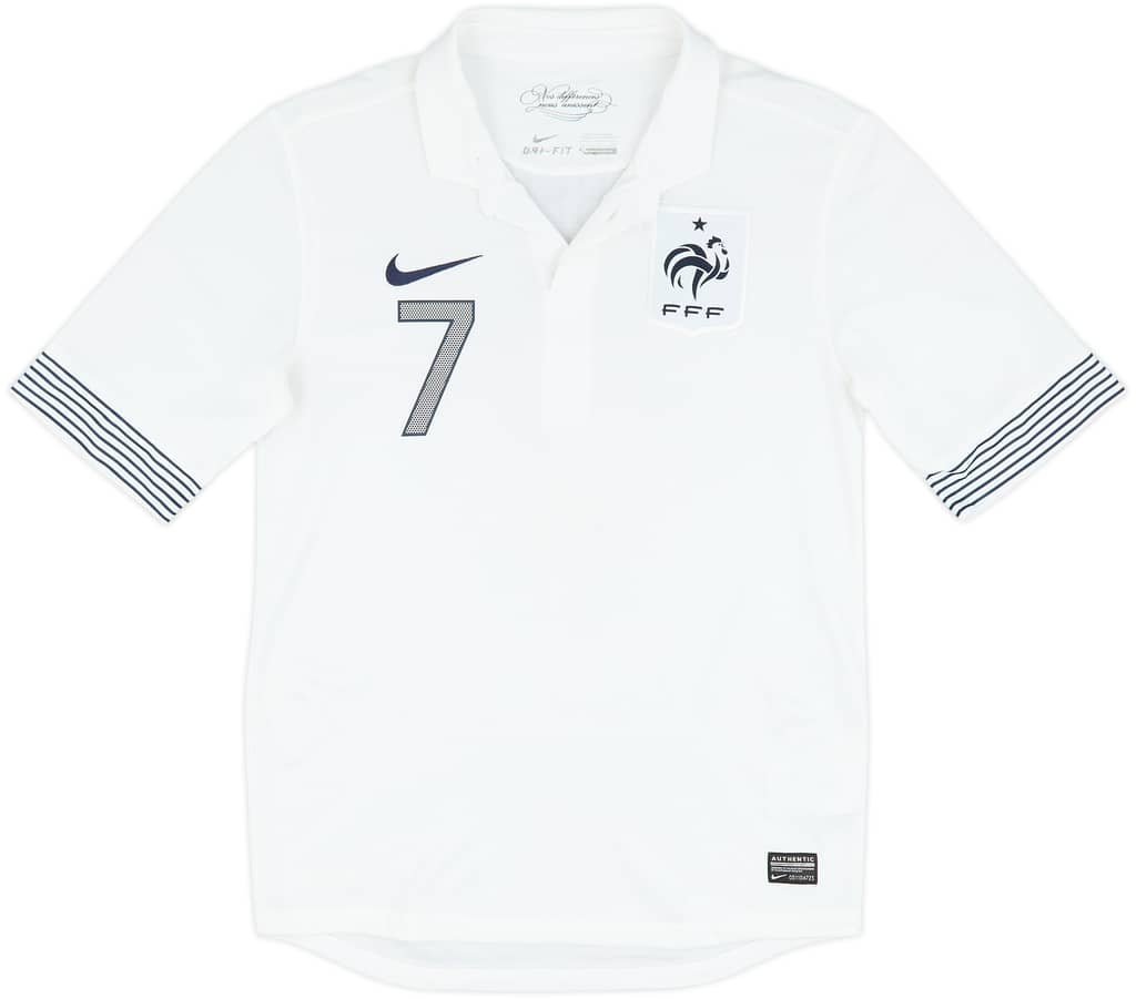 2012-13 France Away Shirt Ribery #7