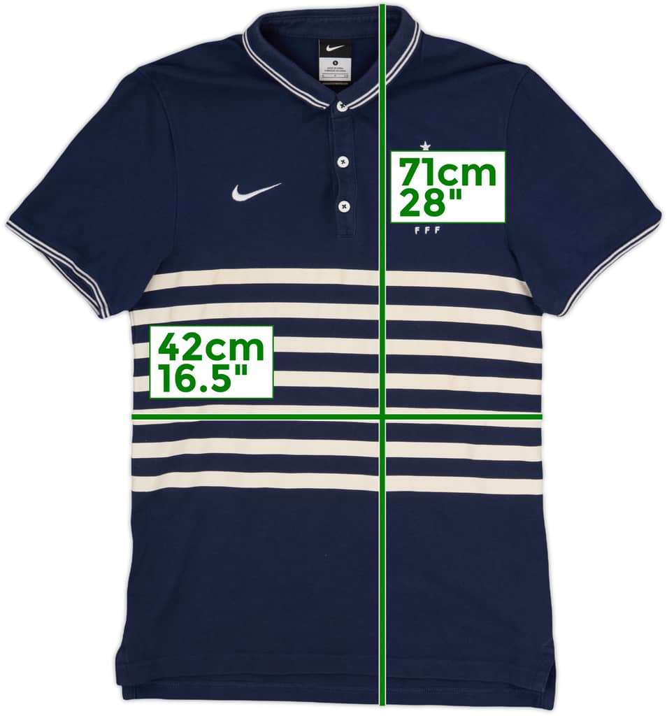 2014-15 France Nike Polo Shirt - 7/10 - (S)