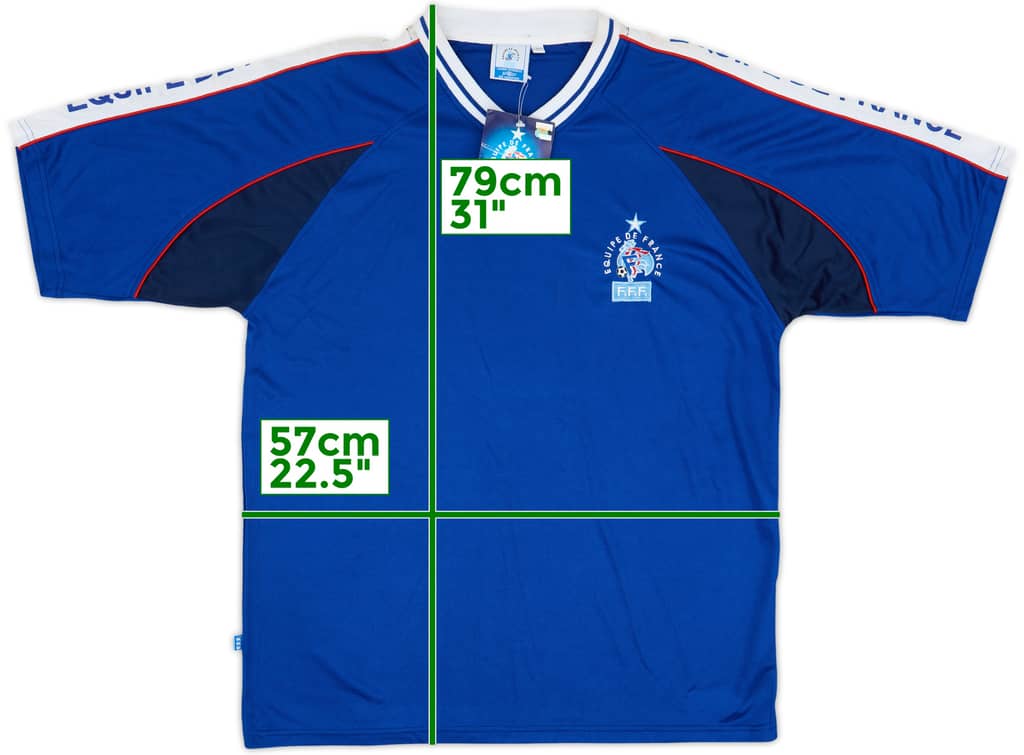 2002-04 France Training Shirt (L)