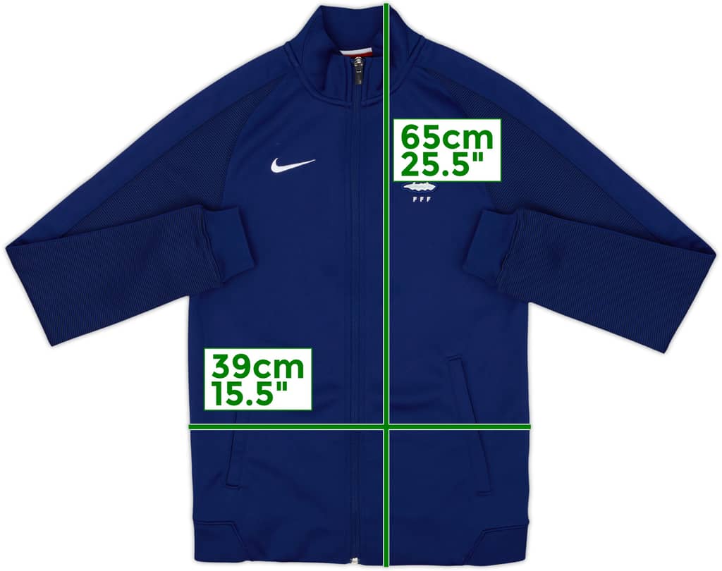 2016-17 France Nike Track Jacket - 8/10 - (S)