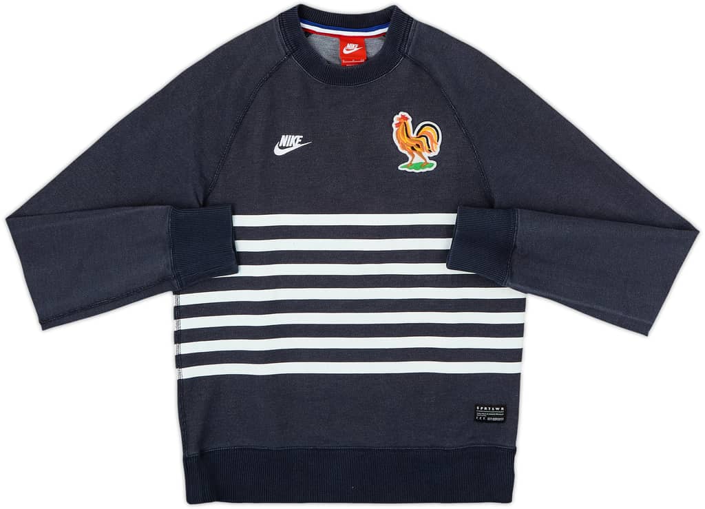 2014-15 France Nike Sweat Top - 7/10 - (S)