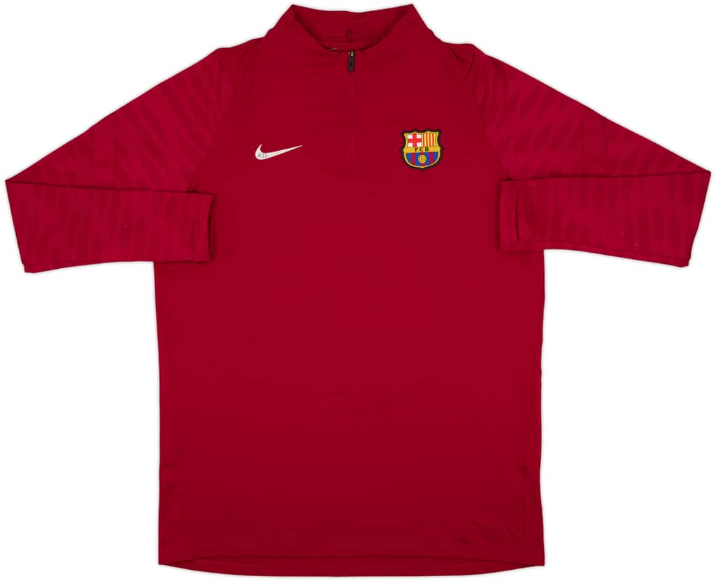 2021-22 Barcelona Nike 1/4 Zip Drill Top - 5/10 - (L)