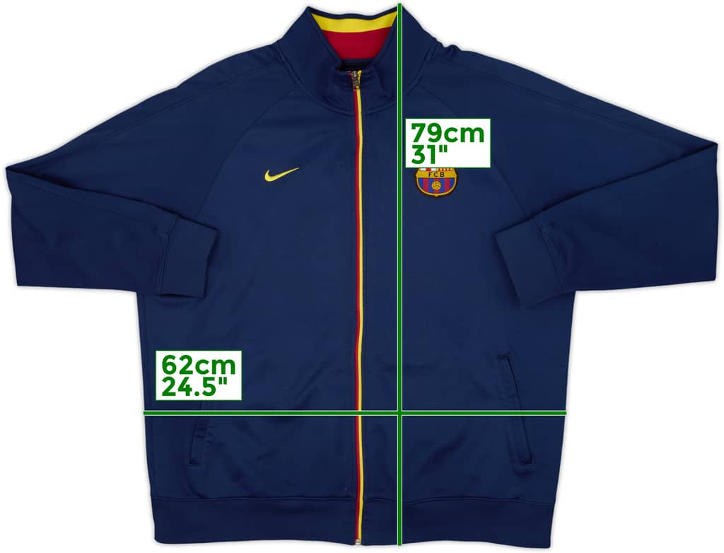 2012-13 Barcelona Nike Track Jacket - 7/10 - (XXL)