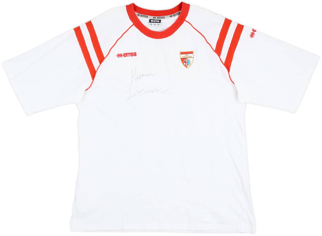 2011-12 Mantova Errea Signed Training Shirt - 9/10 - (XL)