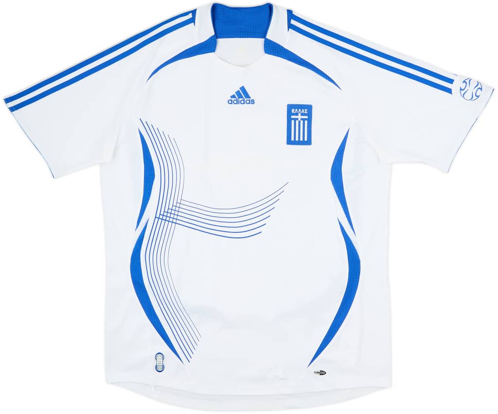 2006-08 Greece Away Shirt - 8/10 - (L)