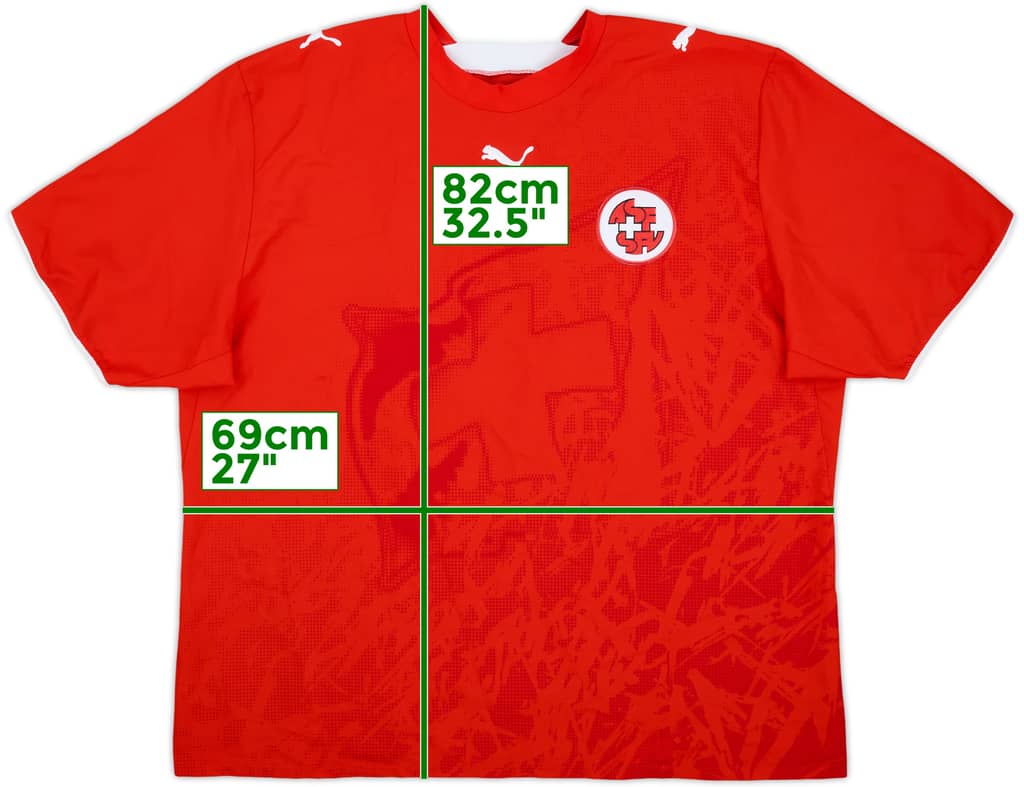 2006-08 Switzerland Home Shirt - 10/10 - (3XL)
