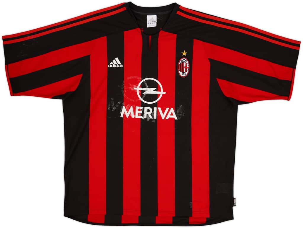 2003-04 AC Milan Home Shirt - 4/10 - (XL)
