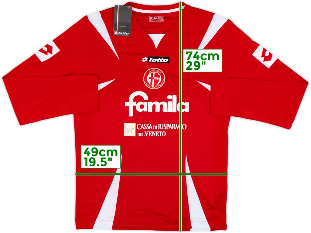 2009-10 Padova Away L/S Shirt (XL)