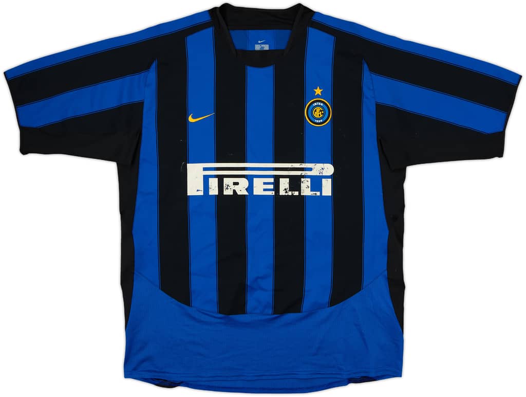 2003-04 Inter Milan Home Shirt - 5/10 - (XL)