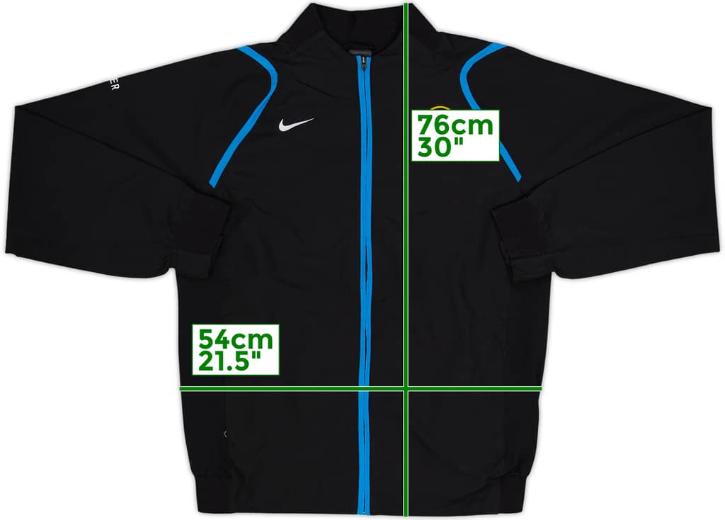 2006-07 Inter Milan Nike Track Jacket - 8/10 - (L)