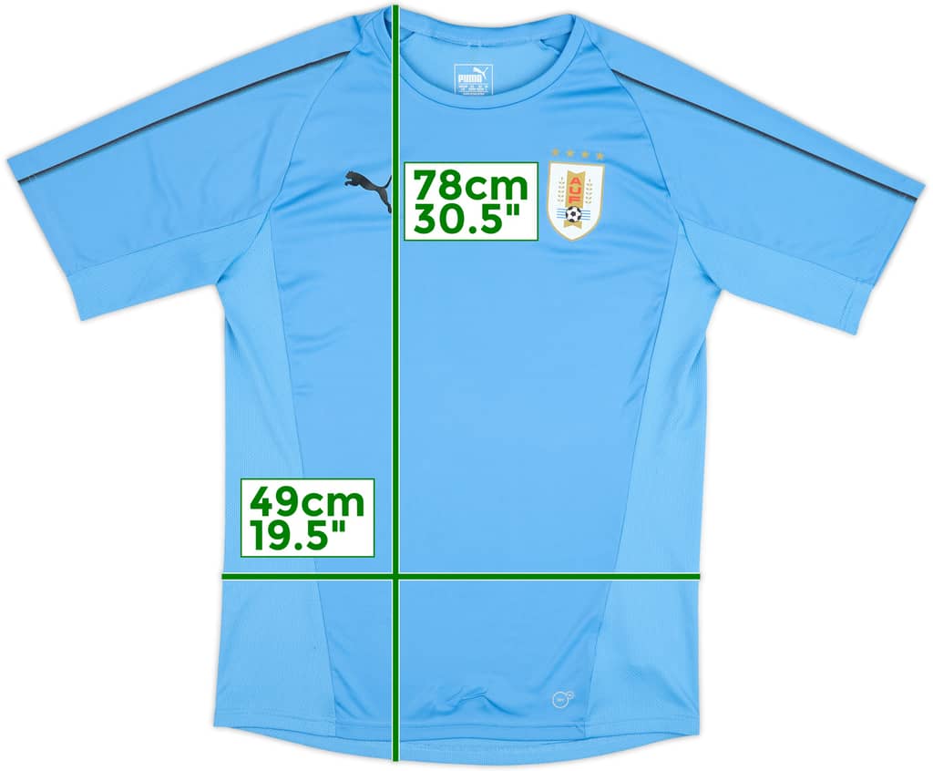 2018-19 Uruguay Puma Training Shirt - 10/10 - (L)