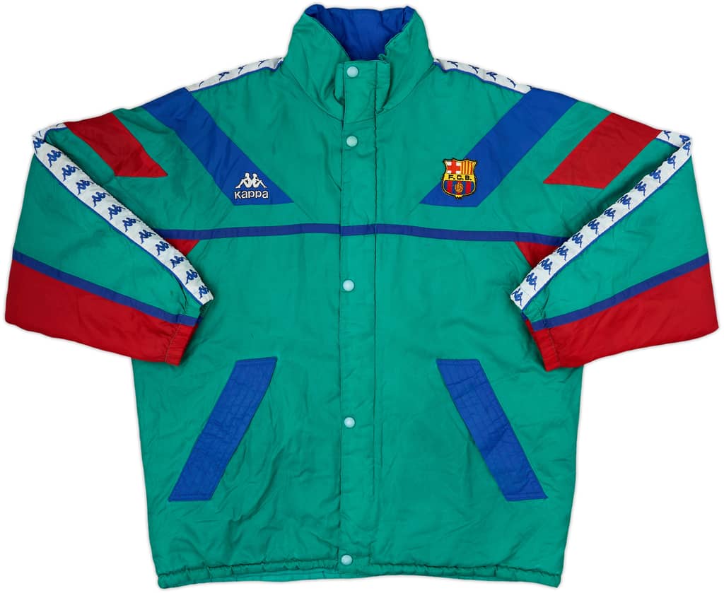 1995-97 Barcelona Kappa Padded Bench Coat - 5/10 - (XL)