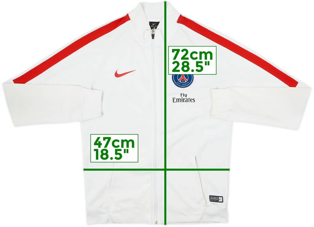 2016-17 Paris Saint-Germain Nike Track Jacket - 6/10 - (M)