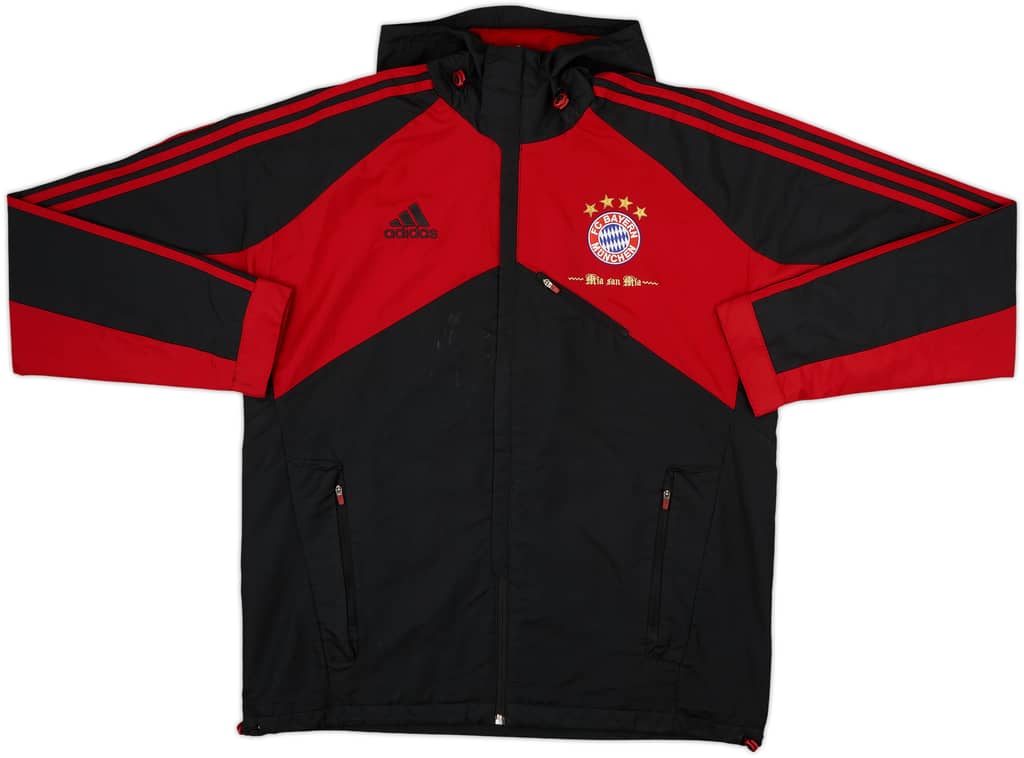 2011-12 Bayern Munich adidas Hooded Track Jacket - 6/10 - (L/XL)