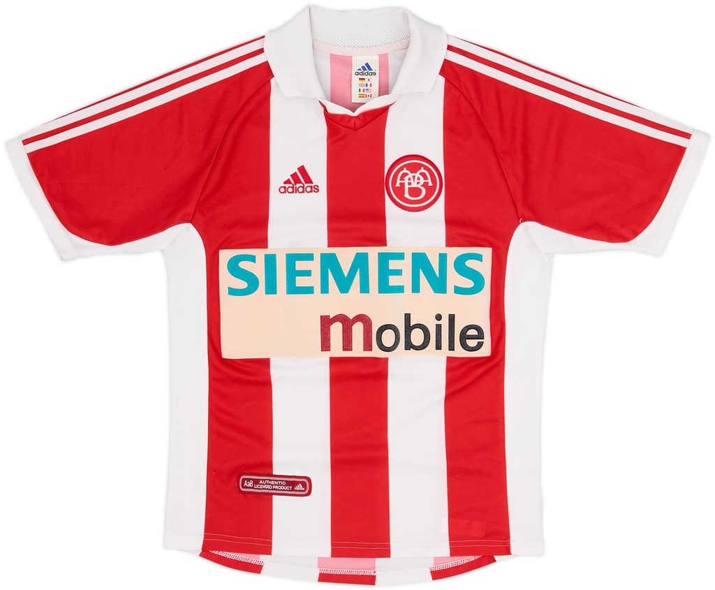 2001-02 Aalborg Home Shirt - 7/10 - (XL.Boys)