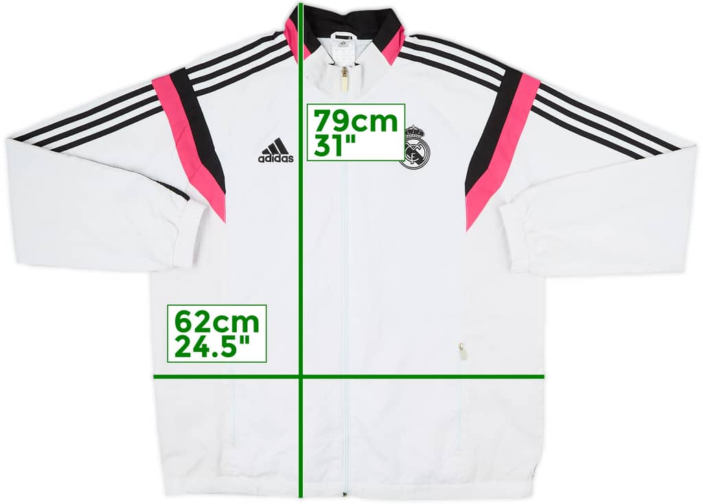 2014-15 Real Madrid adidas Track Jacket - 6/10 - (XL)