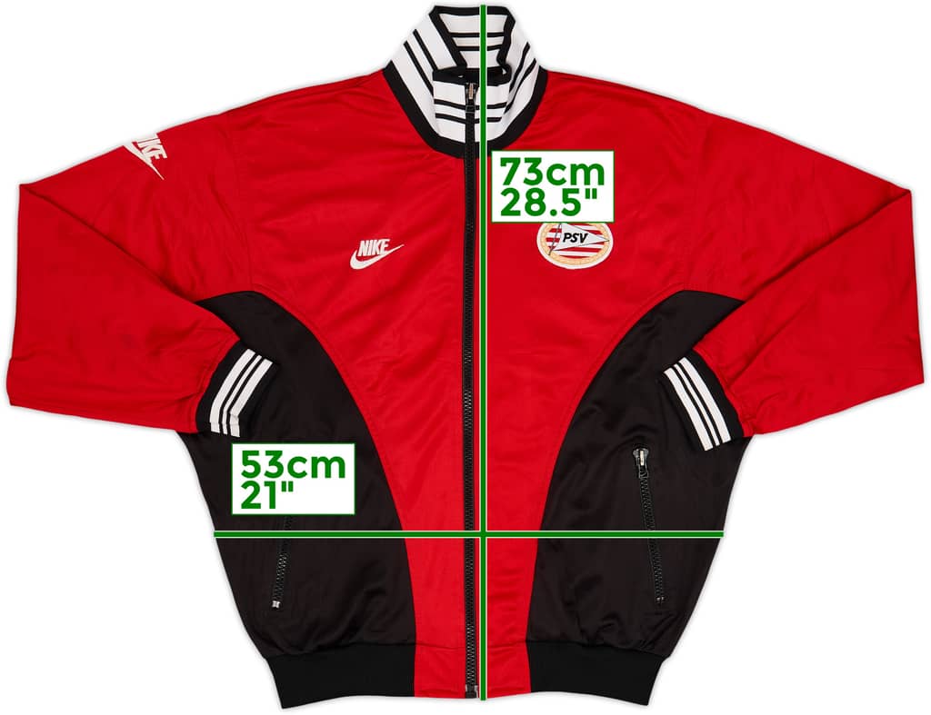 1996-97 PSV Nike Track Jacket - 8/10 - (S)