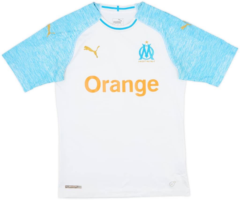 2018-19 Olympique Marseille Home Shirt - 6/10 - (S)