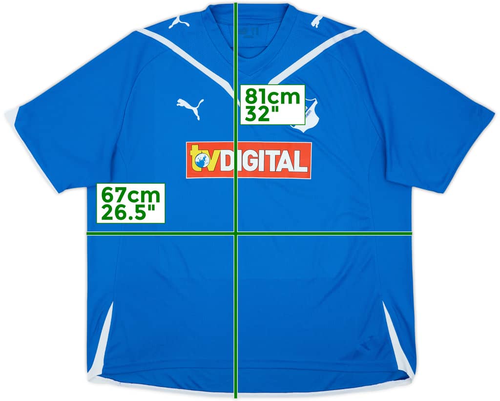 2009-11 TSG Hoffenheim Home Shirt - 8/10 - (XXL)