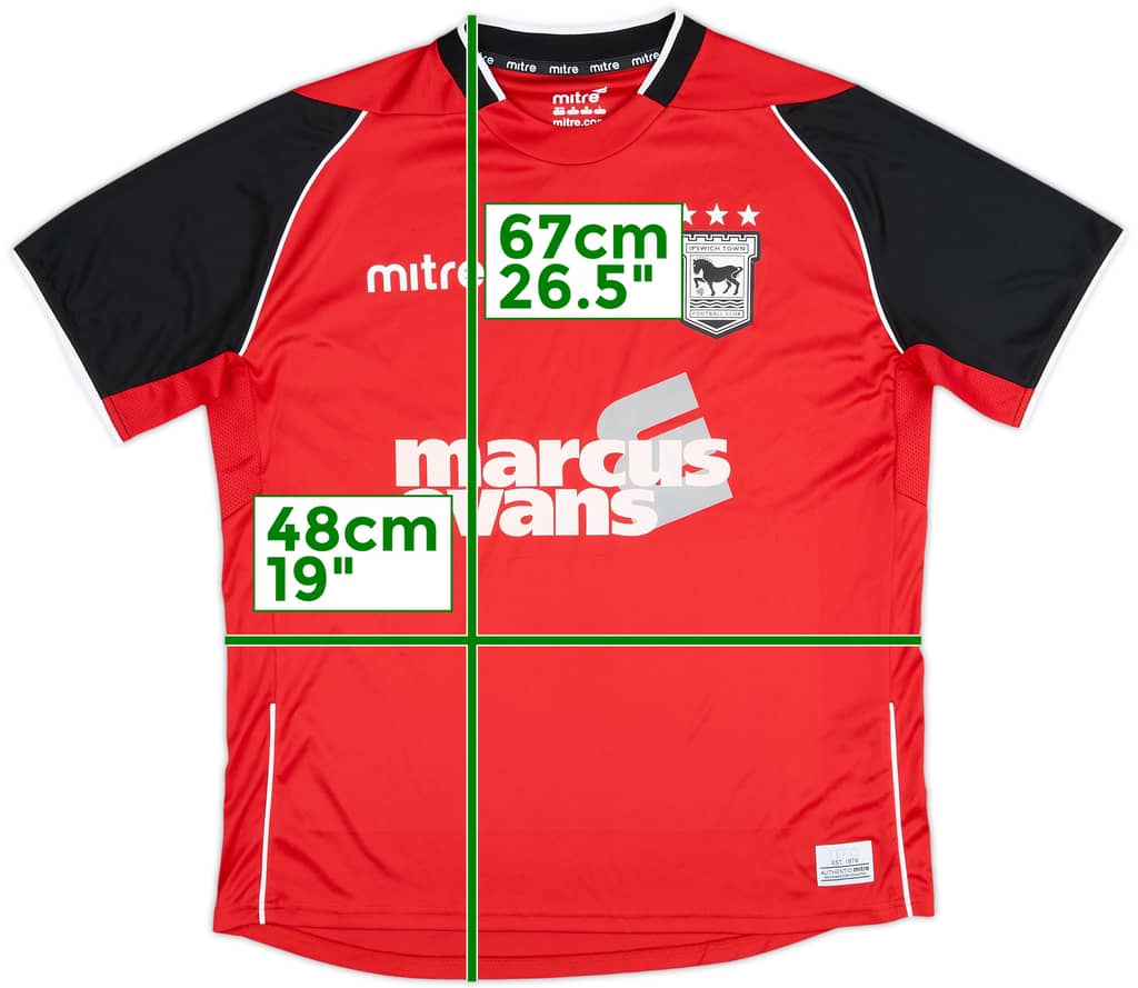 2013-14 Ipswich Away Shirt - 9/10 - (L.Boys)