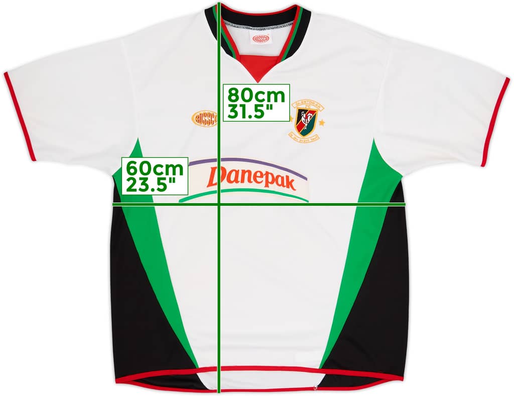 2004-05 Glentoran Away Shirt - 9/10 - (XL)