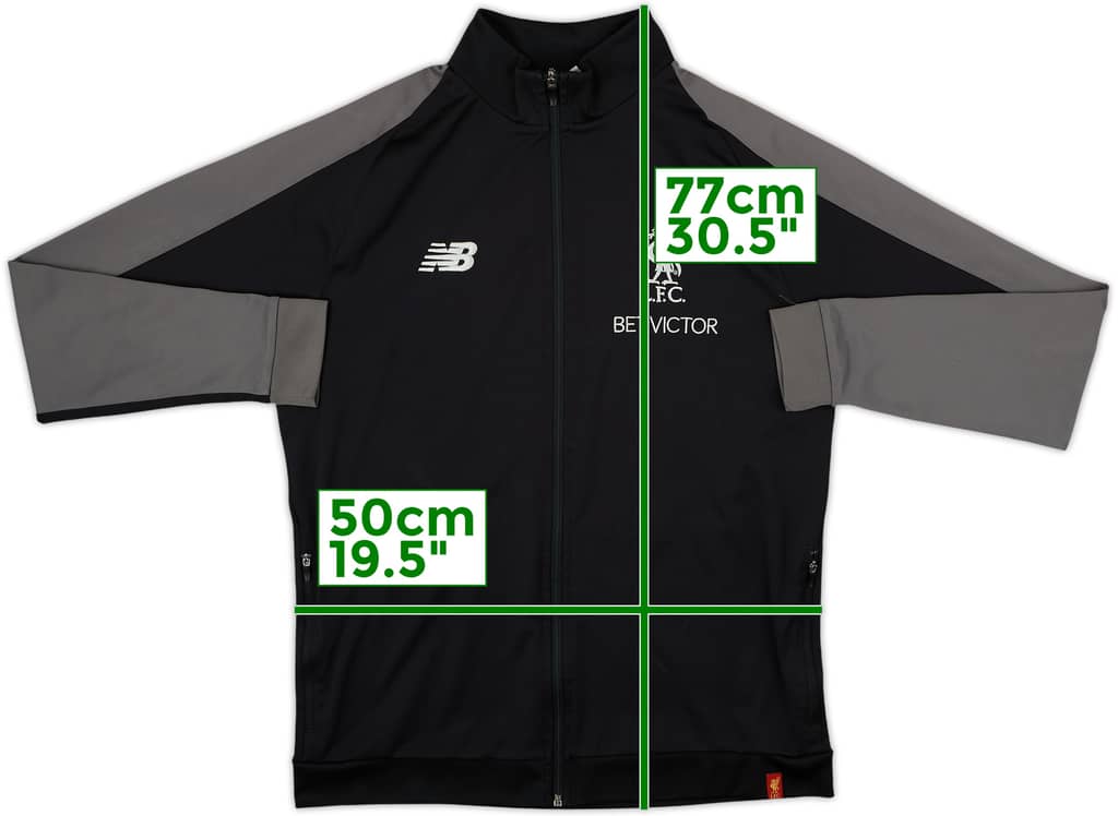 2018-19 Liverpool New Balance Track Jacket - 8/10 - (L)