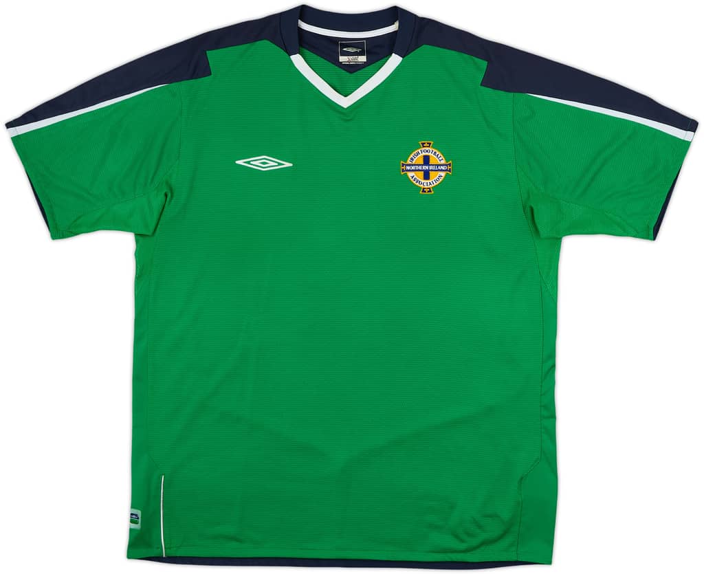 2004 Northern Ireland Home Shirt - 8/10 - (XL)