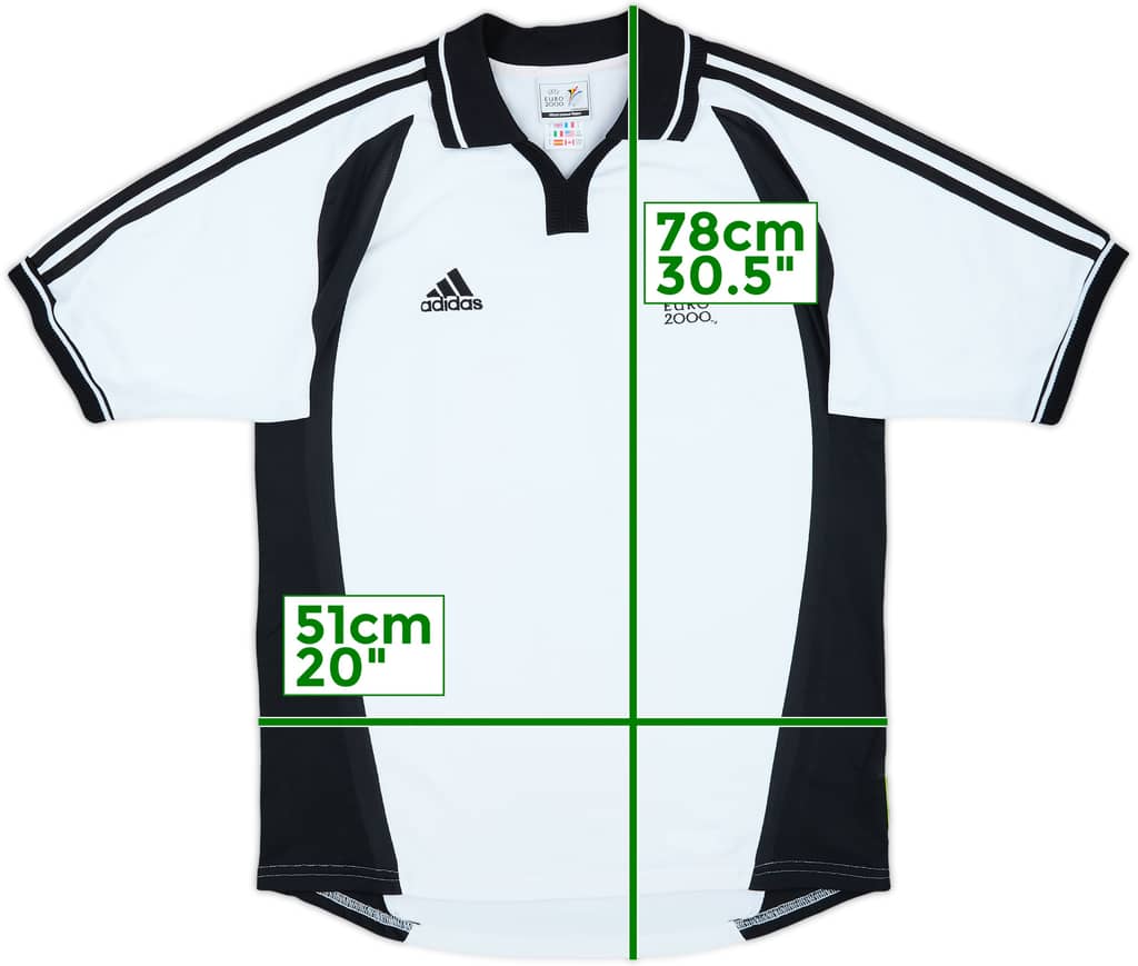 2000 UEFA adidas Euros Shirt - 10/10 - (S)