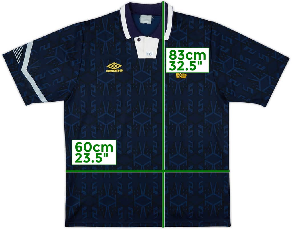 1991-94 Scotland Home Shirt - 8/10 - (XL)