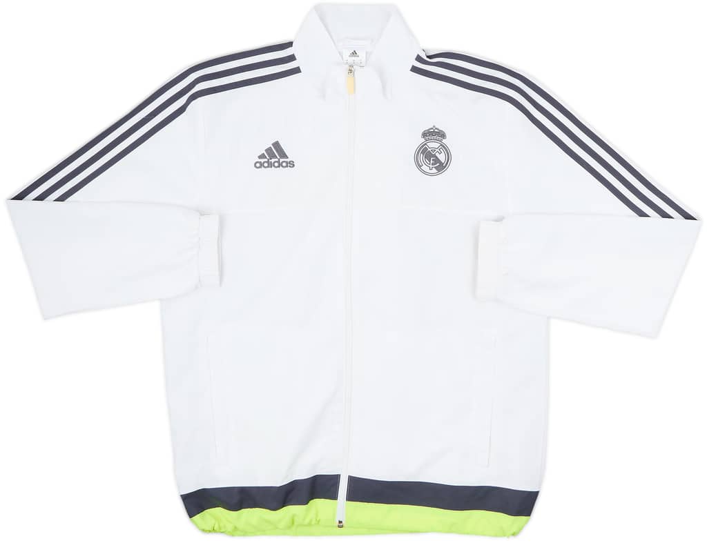 2015-16 Real Madrid adidas Track Jacket - 8/10 - (M)