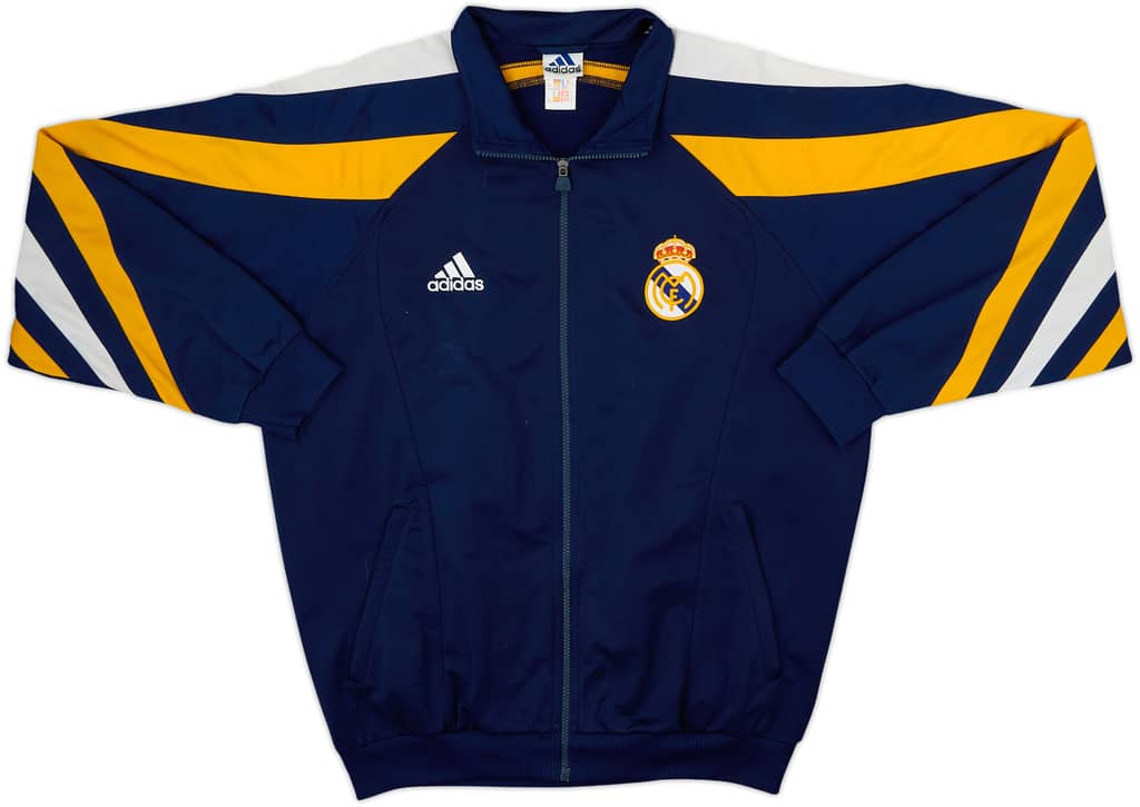 1998-00 Real Madrid adidas Track Jacket - 6/10 - (L)