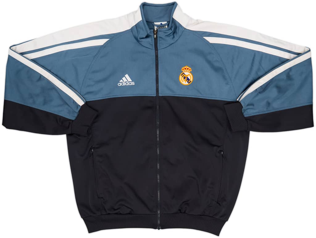 2001-02 Real Madrid adidas Track Jacket - 8/10 - (L/XL)