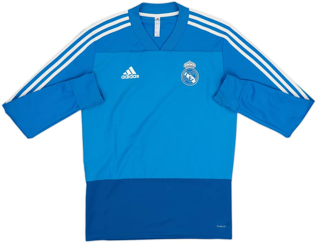 2018-19 Real Madrid adidas Drill Top - 5/10 - (S)