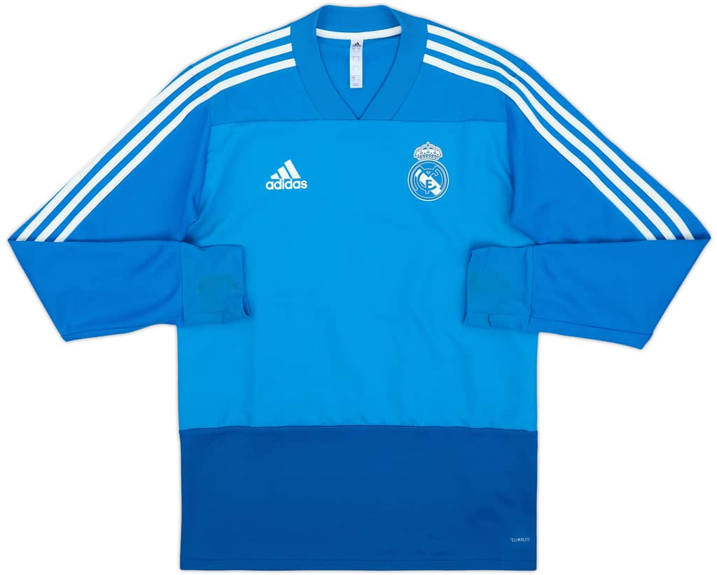 2018-19 Real Madrid adidas Sweat Top - 5/10 - (S)