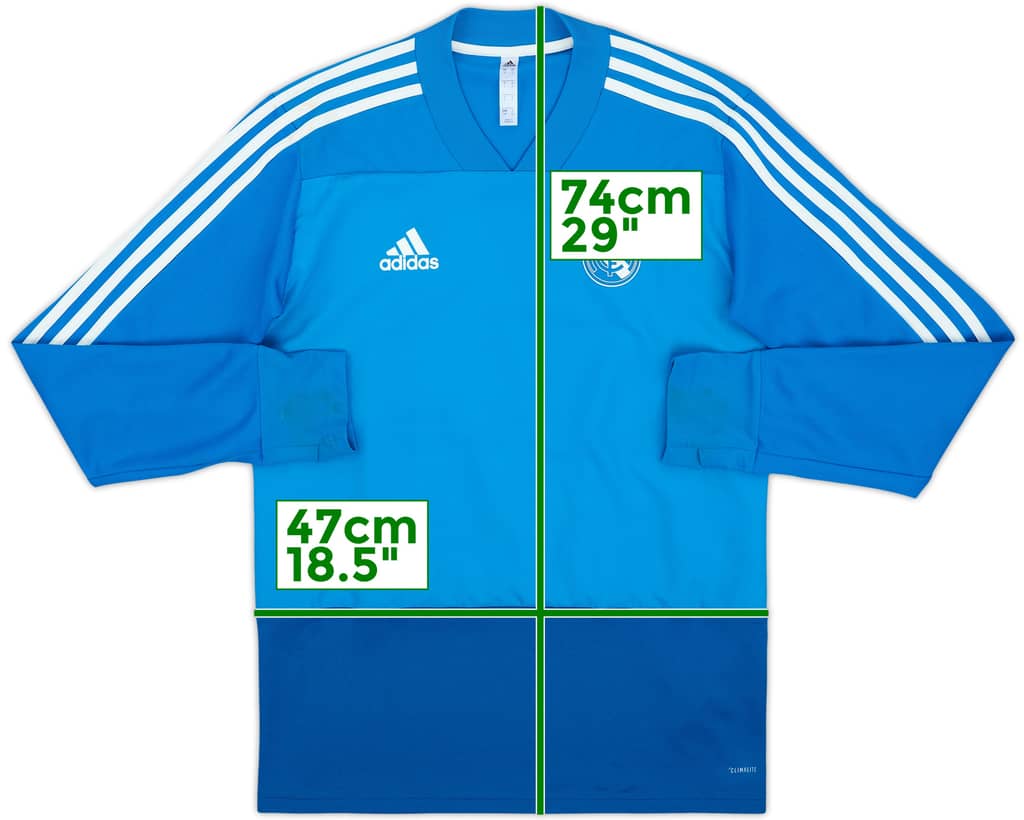 2018-19 Real Madrid adidas Sweat Top - 5/10 - (S)