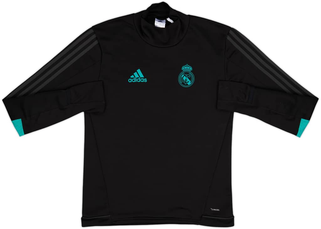 2017-18 Real Madrid adidas Sweat Top - 8/10 - (S)