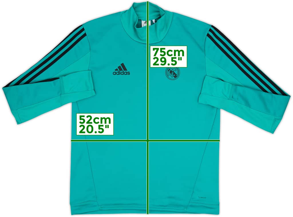 2017-18 Real Madrid adidas Training Top - 8/10 - (M)
