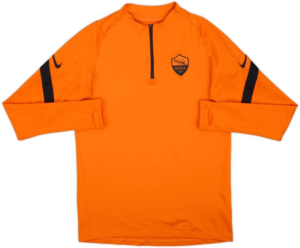 2019-20 Roma Nike 1/4 Zip Drill Top - 10/10 - (S)