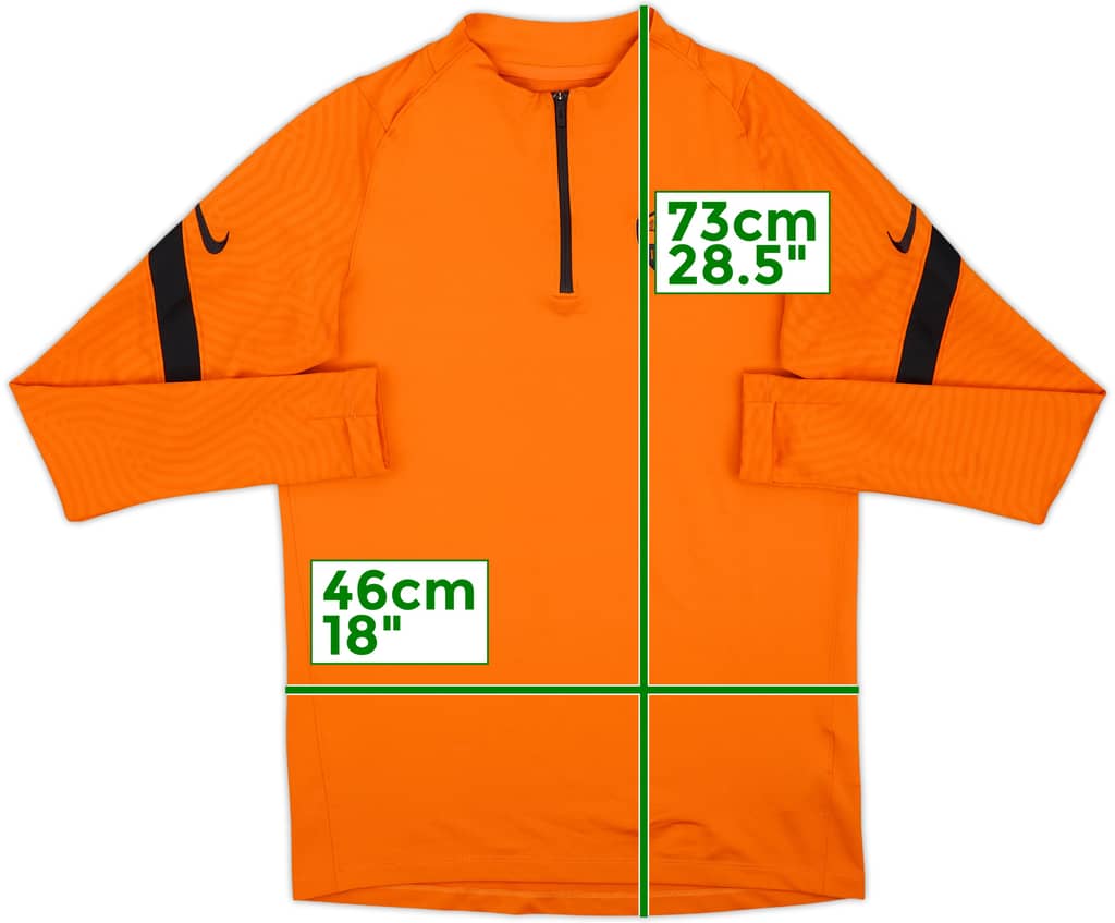 2019-20 Roma Nike 1/4 Zip Drill Top - 10/10 - (S)