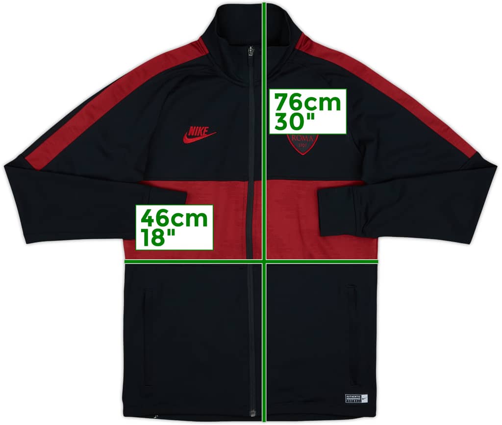 2019-20 Roma Nike Track Jacket - 10/10 - (S)